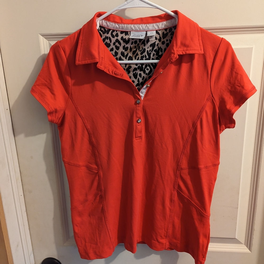 Ladies golf polo